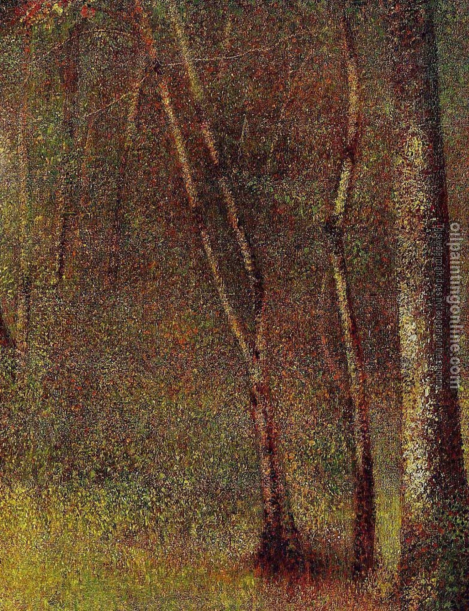 Seurat, Georges - In the Woods at Pontaubert